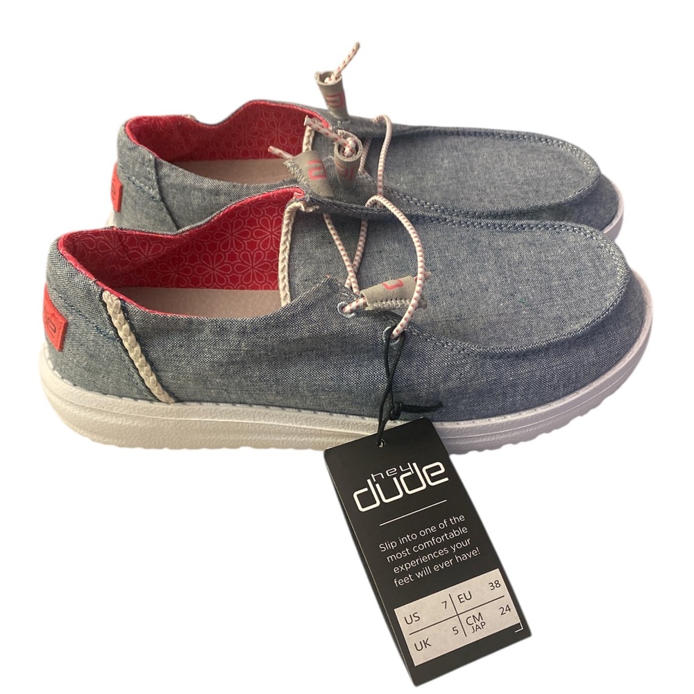 Hey Dude Wendy Stretch Sox Slip-on NWOB 7